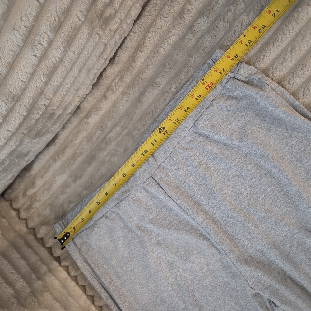 SHEIN Curve Gray Sweatpants Womens Size 3XL Ruched Leg Lounge Pants Joggers - Picture 7 of 9